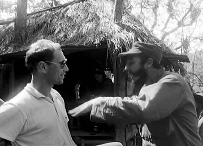 Finding Fidel: Kriegsberichterstatter Erik Durschmied mit Fidel Castro - Foto: Snapshot