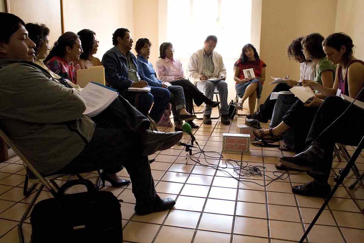 Interview mit Mitgliedern sozialer Organisationen in Oaxaca