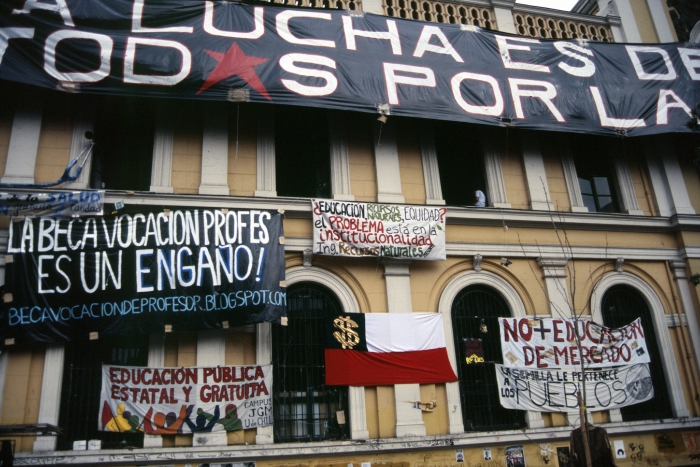 Streik an den Universitäten in Chile - Foto: Quetzal-Redaktion, ssc