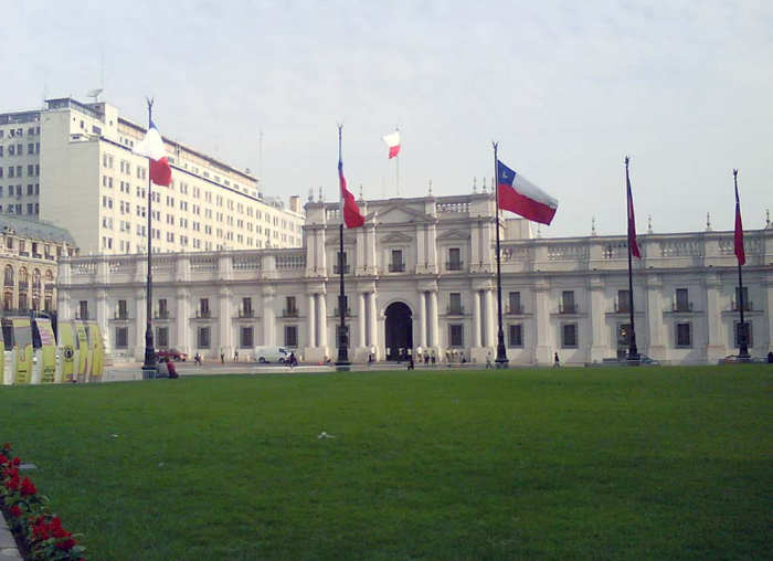 Chile: Der Präsidentenpalast La Moneda - Foto: Quetzal-Redaktion, eg