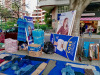 Strassenhaendler auf der Plaza Nunoa in Santiago - Bild: Ximena Galleguillos
