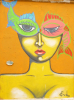 Chile: Valparaiso: Graffiti - Foto: Quetzal-Redaktion, mg