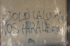 Chile: Bildung: Proteste, Graffiti - Foto: Quetzal-Redaktion, ssc