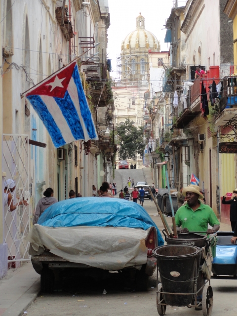 Kuba: Havanna Straßenzug - Foto: Quetzal-Redaktion, pg